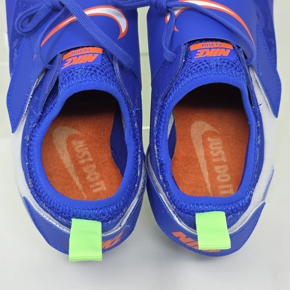 Nike Pole Vault Elite Track & Field Spikes Men's Size 8.5 Blue AA1204-400 NEW